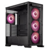Asus TUF Gaming GT302 ARGB Case w/ Glass Window, E-ATX, 4x ARGB Fans, Interchangeable Side Panel, USB-C, Asus BTF Compatible, Black - Image 7