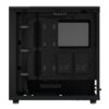 Fractal Design North Charcoal Black (Black Solid) Case, ATX, Fine Mesh Side, 2 Fans, USB-C, Walnut Front - Image 8