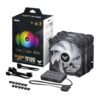 Asus TUF Gaming TF120 ARGB 12cm PWM Case Fans (3 Pack), Fluid Dynamic Bearing, Double-layer LED Array, Up to 1900 RPM, ARGB Hub included - Image 7