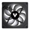Vida Infinity02 Reverse Blade12cm ARGB PWM Case Fan, Hydraulic Bearing, Infinity Mirror Effect on Centre & Sides, 800-1800 RPM, Black - Image 5