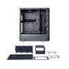 Fractal Design Define C (Black Solid) Quiet Gaming Case, ATX, 2 Fans, ModuVent Technology, PSU Shroud, Optional Top Filter - Image 6