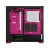 Fractal Design Pop Air RGB (Magenta Core TG) Gaming Case w/ Clear Glass Window, ATX, Hexagonal Mesh Front, Magenta Interior/Accents, 3 RGB Fans & ARGB Controller - Image 9