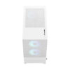 Fractal Design Pop Mini Air RGB (White TG) Gaming Case w/ Clear Glass Window, Micro ATX, Hexagonal Mesh Front, 3 RGB Fans & ARGB Controller - Image 5