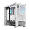 Fractal Design Pop Mini Air RGB (White TG) Gaming Case w/ Clear Glass Window, Micro ATX, Hexagonal Mesh Front, 3 RGB Fans & ARGB Controller - Image 7