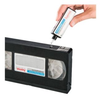 Hama VHS/S-VHS Video Cleaning Tape with Cleaning Fluid