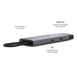 1x USB-C (PD 100W)