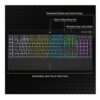 Corsair K55 RGB PRO Membrane Gaming Keyboard, USB, 5-Zone RGB, 12-Key Rollover, Anti-Ghosting, 6 Macros, IP42 - Image 7