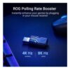 Asus ROG Keris II Ace Wireless Lightweight Gaming Mouse, Wired/Wireless/Btooth, AimPoint Pro Sensor, Polling Rate Booster, 42000 DPI, RGB, White - Image 7
