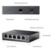 TP-LINK (ES205G) Omada 5-Port Gigabit Easy Managed Switch, 5x GB Ports, Metal Casing - Image 6