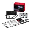 Asus ROG Ryuo III 240 ARGB 240mm Liquid CPU Cooler, 8th Gen Asetek Pump, 2 x ARGB Fans, Anime Matrix LED Display - Image 6