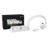 Be Quiet! Light Loop 240mm ARGB Liquid CPU Cooler, 2x Light Wings LX PWM Fans, ARGB Cooling Block, ARGB-PWM-Hub, White - Image 5